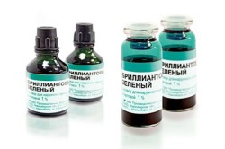Использование зеленки при стоматите