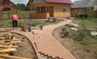 Технология укладки тротуарной плитки